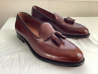 Alden 89930 Brown Alpine Grain Tassel Loafer