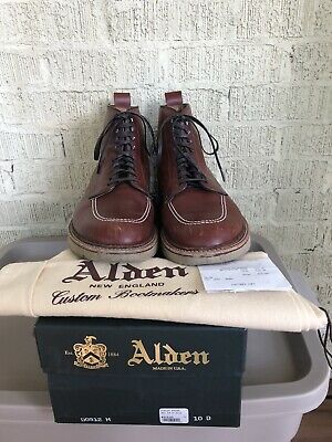 Alden D0912H Mahogany Workboot Calf Indy Boot