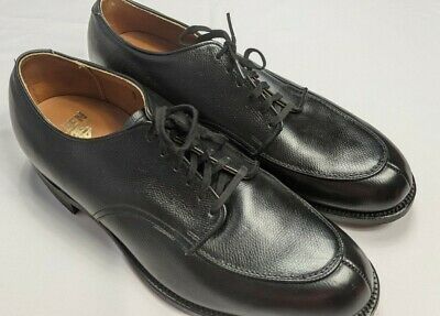 Alden 85 Black Alpine Grain Split Toe Blucher