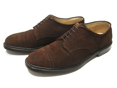 Alden 95804F Humus Suede Medallion Tip Blucher