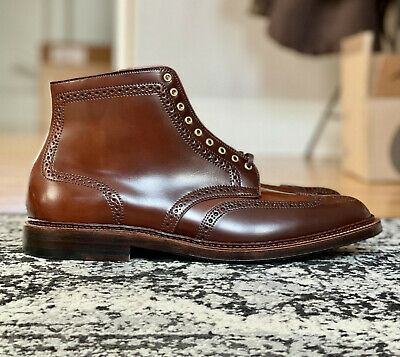 Alden D1810 Color 4 Shell Cordovan Wing Tip Boot