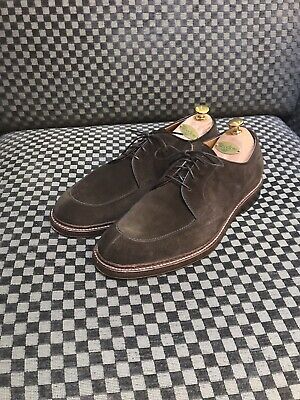 Alden D9637 Humus Suede Split Toe Blucher