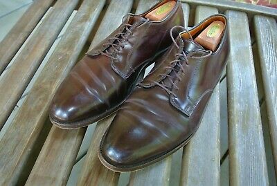 Alden 48018 Color 8 Shell Cordovan Plain Toe Dover