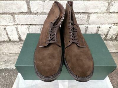 Alden 45062 Dark Brown Suede Plain Toe Boot