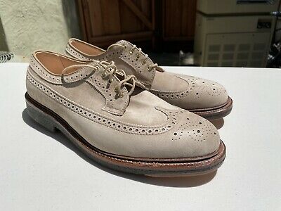 Alden D3609 Milkshake Suede Long Wing Blucher