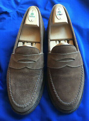 Alden 10121Y Brown Suede LHS / Penny Loafer
