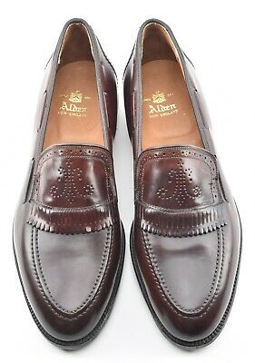 Alden 3215 Color 8 Shell Cordovan Medallion Loafer