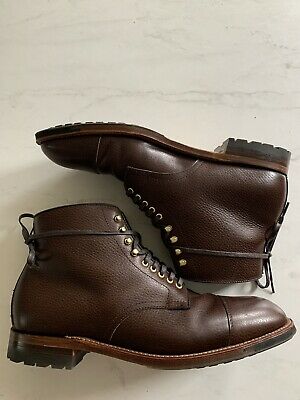 Alden D6856HC Brown Country Calf Cap Toe Boot
