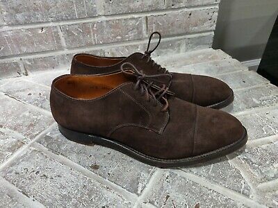 Alden 2293 Mocha Suede Straight Tip Blucher