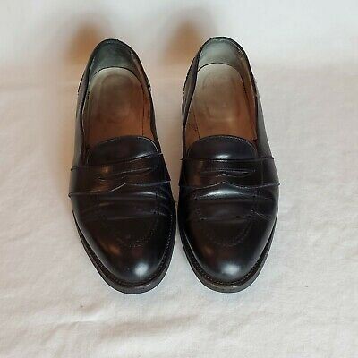 Alden 6881 Black Calfskin Full Strap Loafer