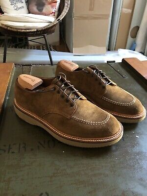 Alden M7601Y Snuff Suede Mocc Toe Blucher