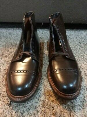 Alden D1802C Cigar Shell Cordovan Perforated Cap Toe Boot