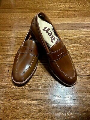 Alden D9216 Whiskey Shell Cordovan LHS / Penny Loafer