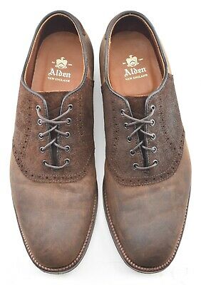 Alden D6307 Tobacco Chamois Saddle Shoe
