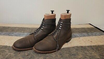 Alden D9869H Tobacco Chamois Cap Toe Boot