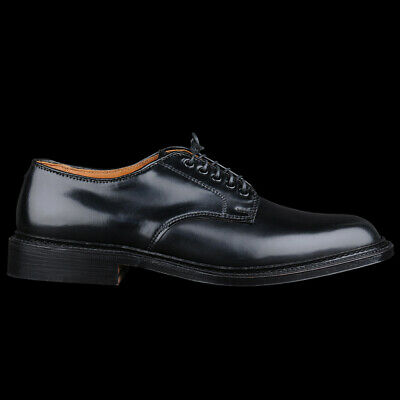 Alden D6415 Black Shell Cordovan Plain Toe Blucher