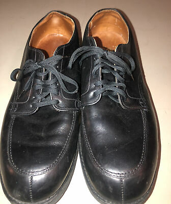 Alden 323 Black Calfskin Split Toe Blucher
