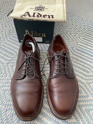 Alden M6406C Brown Plain Toe Blucher