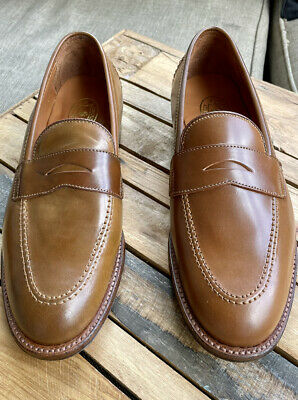 Alden D9216 Whiskey Shell Cordovan LHS / Penny Loafer
