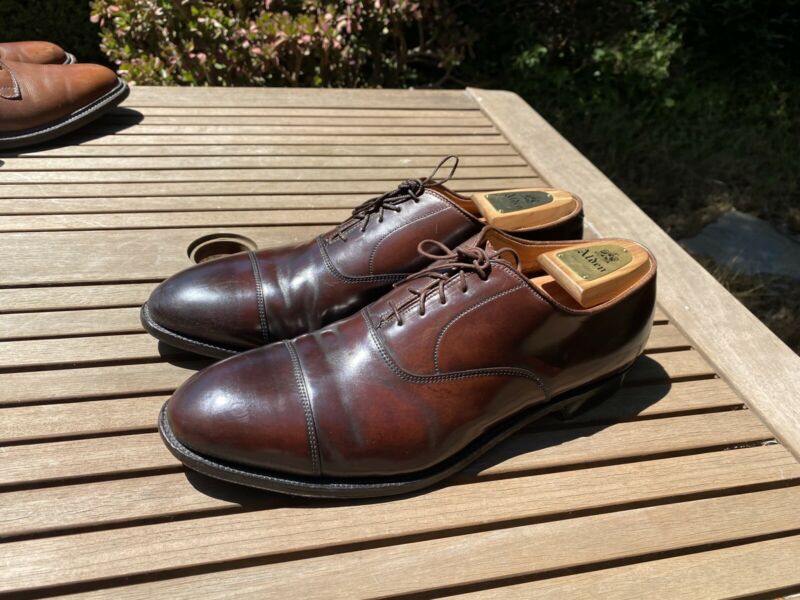 Alden 9070 Color 8 Shell Cordovan Straight Tip Bal | Alden Model Alden 9070 Color 8 Shell Cordovan Straight Tip Bal | Alden Model