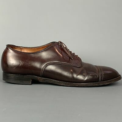 Alden 56259 Color 8 Shell Cordovan Perforated Straight Tip Blucher