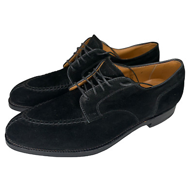 Alden 2241 Black Suede Norwegian Front Blucher