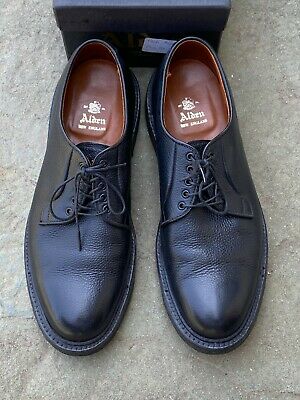 Alden 94713Y Black Regina Grain Plain Toe Blucher