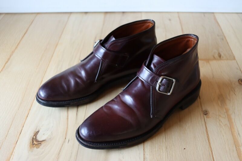 CHROME HEARTS × Alden / GEORGE BOOTS 8 Alden x Brogue George Boot ( #8 Shell ) – BROGUE