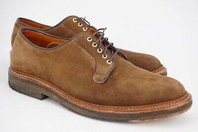 Alden 95433 Snuff Suede Plain Toe Blucher