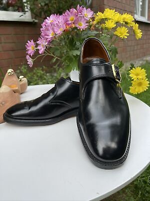 Alden 1525 Black Shell Cordovan Monk Strap