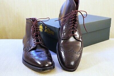 Alden D9852 Color 8 Shell Cordovan Wing Tip Boot