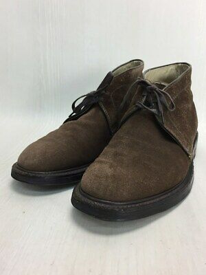 Alden 1472 Dark Brown Suede Chukka