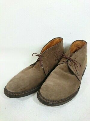 Alden 1472 Dark Brown Suede Chukka