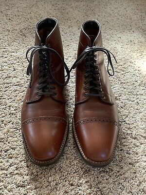 Alden D9830C Brown Alpine Grain Perforated Cap Toe Boot