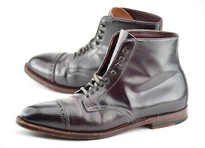 Alden D8817H Color 8 Shell Cordovan Perforated Cap Toe Boot