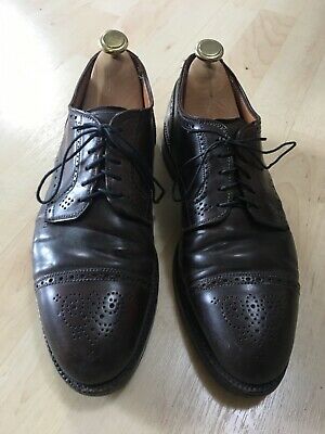 Alden 02145 Color 8 Shell Cordovan Medallion Tip Blucher