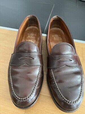 Alden 6755 Color 8 Shell Cordovan (Scotch Grain) LHS / Penny Loafer
