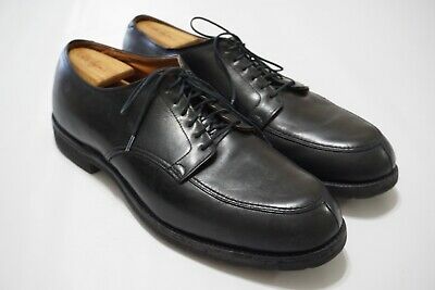 Alden 323 Black Calfskin Split Toe Blucher