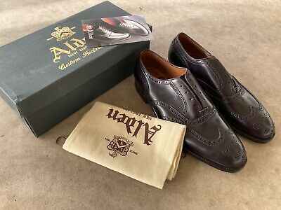 Alden D9304 Color 8 Shell Cordovan Wing Tip Bal
