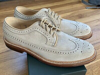 Alden D7523 Milkshake Suede Long Wing Blucher