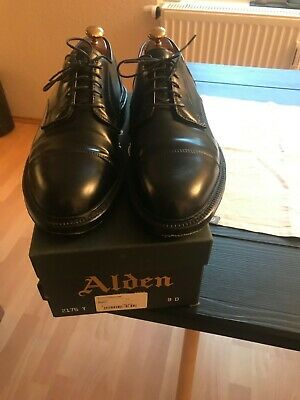Alden 2175Y Black Shell Cordovan Straight Tip Blucher