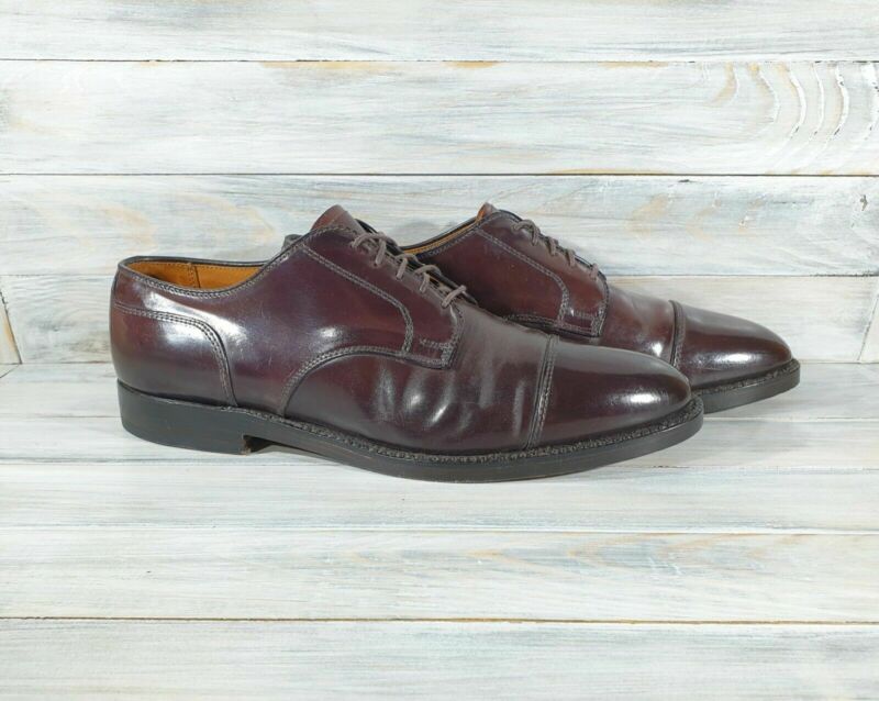 Alden 2160C Color 8 Shell Cordovan Straight Tip Blucher
