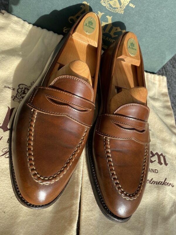 Alden 67545 Ravello Shell Cordovan LHS / Penny Loafer