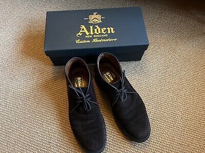 Alden 13791 Dark Brown Suede Chukka