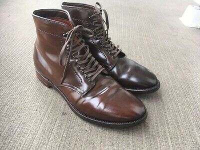 Alden 45611H Cigar Shell Cordovan Plain Toe Boot