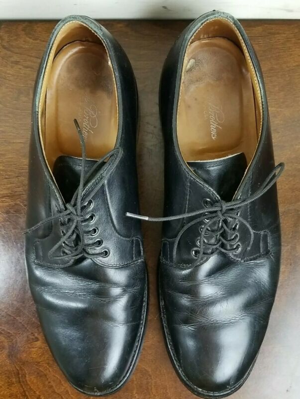 靴 Brooks Brothers 00069 Black PTB by Alden Brooks Brothers 00069 Black PTB by Alden