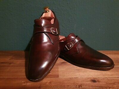Alden 1654 Color 8 Shell Cordovan Monk Strap