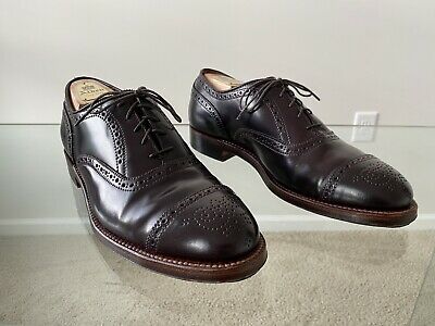 Alden D7302 Color 8 Shell Cordovan Medallion Tip Bal