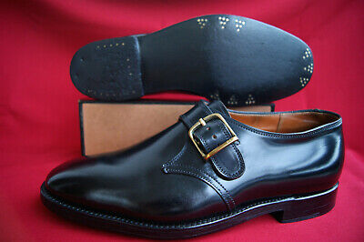 Alden 1525 Black Shell Cordovan Monk Strap