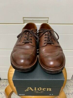 Alden N6418 Brown Utica Mocc Toe Blucher